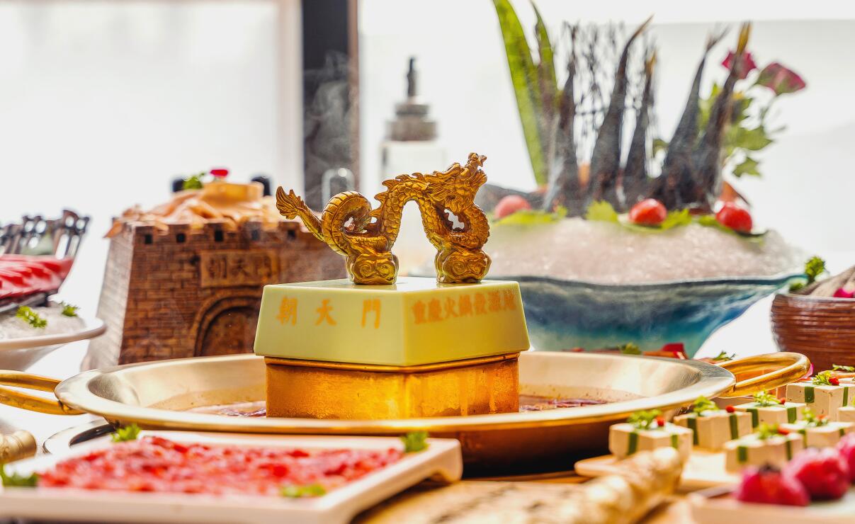 黃瓜條圣誕樹，圣誕氣氛火鍋菜品，氛圍感拉滿！